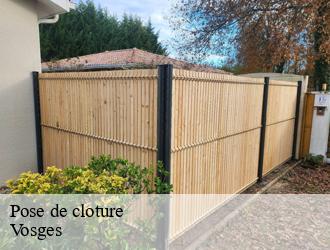 Pose de cloture Vosges