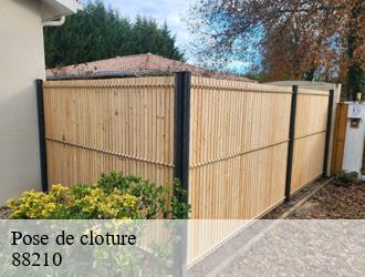 Pose de cloture 88210