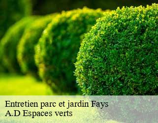 Entretien parc et jardin  fays-88600 A.D Espaces verts
