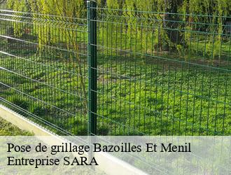 Pose de grillage bazoilles-et-menil-88500 Entreprise SARA