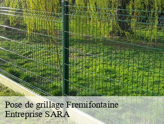 Pose de grillage fremifontaine-88600 Entreprise SARA