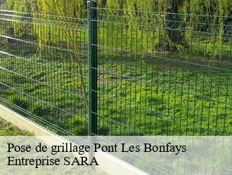 Pose de grillage pont-les-bonfays-88260 Entreprise SARA