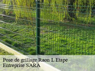Pose de grillage raon-l-etape-88110 Entreprise SARA
