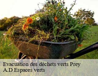 Evacuation des déchets verts  prey-88600 A.D Espaces verts